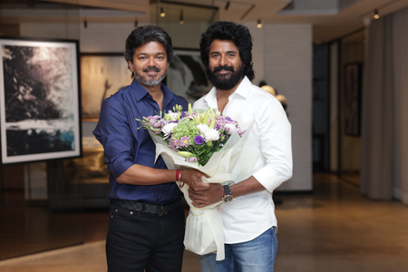 Sivakarthikeyan meets TN CM Vijay; says the brotherhood, the bond continues!