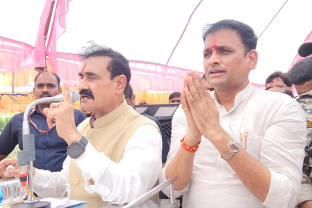 MP: Narottam Mishra calls to unite BJP cadre, says Datia bypoll is party’s battle