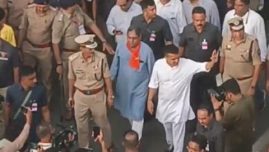 Gujarat Dy CM joins Rath Yatra as procession moves via Dariyapur Gujarat Dy CM joins Rath Yatra as procession moves via Dariyapur