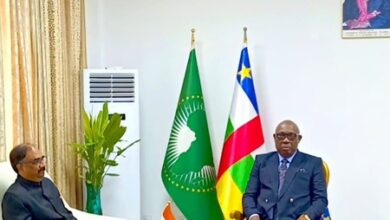 India and Central African Republic discuss enhancing bilateral relations India and Central African Republic discuss enhancing bilateral relations