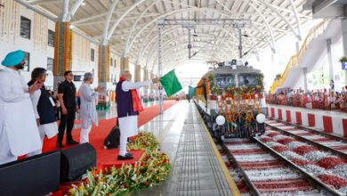 PM Modi e-inaugurates four redeveloped railway stations in Gujarat PM Modi e-inaugurates four redeveloped railway stations in Gujarat