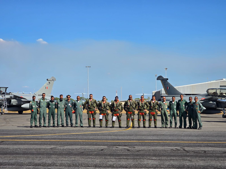 IAF Rafales arrive in Australia for Pitch Black 2026 air combat exercise IAF Rafales arrive in Australia for Pitch Black 2026 air combat exercise