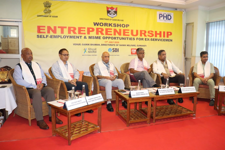 Over 100 military veterans attend Assam entrepreneurship workshop to explore opportunities Over 100 military veterans attend Assam entrepreneurship workshop to explore opportunities