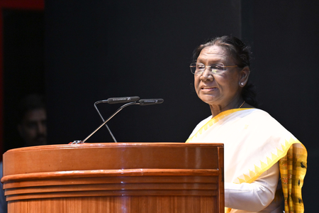 President Murmu exhorts probationers of Indian Forest Service to expand greenery President Murmu exhorts probationers of Indian Forest Service to expand greenery