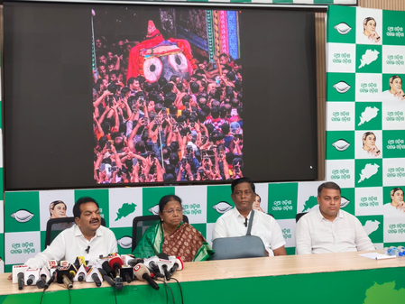 Opposition targets Odisha govt over Rath Yatra; BJP rejects allegations Opposition targets Odisha govt over Rath Yatra; BJP rejects allegations