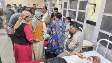Six Amarnath Yatris injured in road accident on Jammu-Srinagar National Highway Six Amarnath Yatris injured in road accident on Jammu-Srinagar National Highway