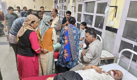 Six Amarnath Yatris injured in road accident on Jammu-Srinagar National Highway
