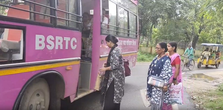 Pink Bus service in Bihar’s Saharsa wins praise; women say travel will now be safer Pink Bus service in Bihar’s Saharsa wins praise; women say travel will now be safer