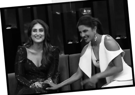 Kareena Kapoor wishes Priyanka Chopra on birthday with throwback pic from Karan Johar’s ‘KWK’ couch Kareena Kapoor wishes Priyanka Chopra on birthday with throwback pic from Karan Johar’s ‘KWK’ couch