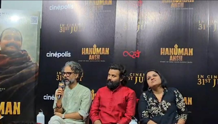 Vishal Chaturvedi’s ‘Hanuman Ansh’ trailer celebrates power of ‘Ram Naam’ & Shri Neeb Karori Baba’s spiritual legacy Vishal Chaturvedi’s ‘Hanuman Ansh’ trailer celebrates power of ‘Ram Naam’ & Shri Neeb Karori Baba’s spiritual legacy