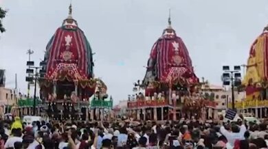 Lakhs of devotees offer prayers before Lord Jagannath, sibling deities at Gundicha Temple during Rath Yatra Lakhs of devotees offer prayers before Lord Jagannath, sibling deities at Gundicha Temple during Rath Yatra
