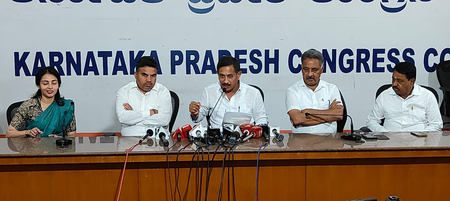 K’taka: Congress accuses Kumaraswamy, Yediyurappa over Bidadi township K’taka: Congress accuses Kumaraswamy, Yediyurappa over Bidadi township
