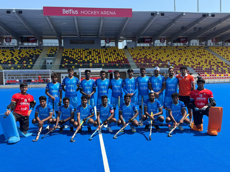 Moving in the right direction, says coach Soyez, as Indian junior men’s hockey team concludes Belgium tour Moving in the right direction, says coach Soyez, as Indian junior men’s hockey team concludes Belgium tour