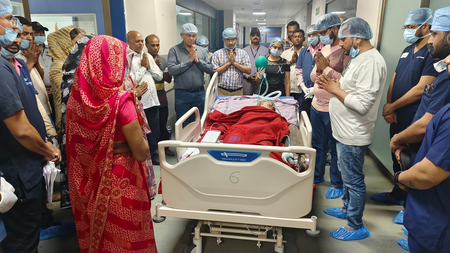 Brain-dead Gujarat man’s organ donation gives hope to three patients Brain-dead Gujarat man’s organ donation gives hope to three patients