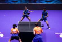 UTT Season 7: HVR Kolkata Thunder Blades beat UP to stay in playoff hunt, Goa remain unbeaten with win over Pune (Ld) UTT Season 7: HVR Kolkata Thunder Blades beat UP to stay in playoff hunt, Goa remain unbeaten with win over Pune (Ld)