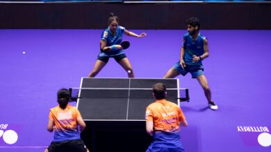 UTT Season 7: HVR Kolkata Thunder Blades beat UP to stay in playoff hunt, Goa remain unbeaten with win over Pune (Ld) UTT Season 7: HVR Kolkata Thunder Blades beat UP to stay in playoff hunt, Goa remain unbeaten with win over Pune (Ld)