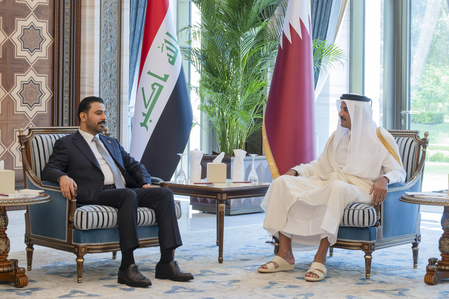 Qatari emir, Iraqi PM meet on US-Iran peace MoU, Hormuz Strait navigation Qatari emir, Iraqi PM meet on US-Iran peace MoU, Hormuz Strait navigation