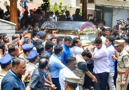 Prajwal Revanna to virtually attend grandmother Chennamma’s funeral, no parole sought Prajwal Revanna to virtually attend grandmother Chennamma’s funeral, no parole sought