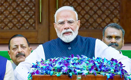 7.7 pc growth rate despite West Asia crisis reflects India’s inherent strength, says PM Modi 7.7 pc growth rate despite West Asia crisis reflects India’s inherent strength, says PM Modi