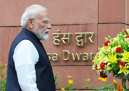 PM Modi holds high-level meeting with Cabinet Ministers in Parliament office PM Modi holds high-level meeting with Cabinet Ministers in Parliament office