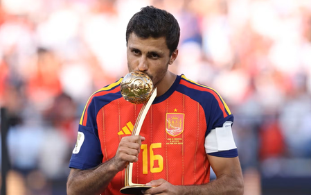 FIFA WC: Spain midfielder Rodri wins Golden Ball FIFA WC: Spain midfielder Rodri wins Golden Ball