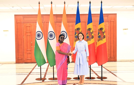 Relations with India rooted in shared values of freedom, dignity: Moldova’s President Relations with India rooted in shared values of freedom, dignity: Moldova’s President