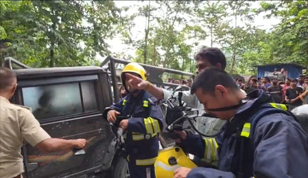 Sikkim: All trapped workers rescued from tunnel after massive operation Sikkim: All trapped workers rescued from tunnel after massive operation