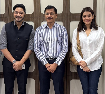 Kajal Aggarwal shares words of wisdom from firebrand food safety officer Tukaram Munde Kajal Aggarwal shares words of wisdom from firebrand food safety officer Tukaram Munde