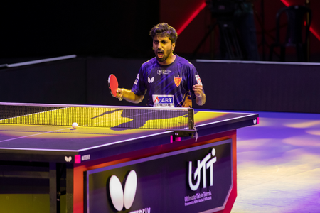 UTT Season 7: Captain Sathiyan steers Dabang Delhi to crucial 9-6 win over Ahmedabad UTT Season 7: Captain Sathiyan steers Dabang Delhi to crucial 9-6 win over Ahmedabad