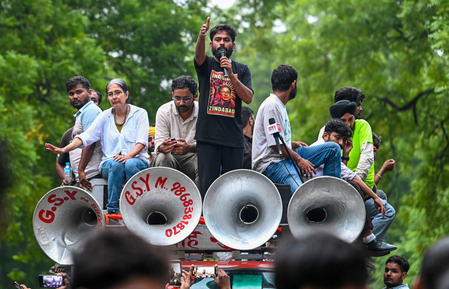 AAP’s fresh attack on Congress ecosystem over ‘weakening’ CJP-led student stir AAP’s fresh attack on Congress ecosystem over ‘weakening’ CJP-led student stir