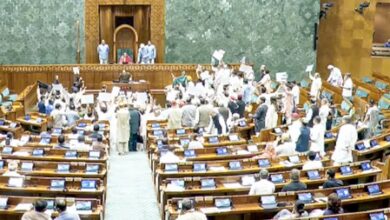 Parliament remains paralysed for second consecutive day amid Opposition protests (Lead) Parliament remains paralysed for second consecutive day amid Opposition protests (Lead)