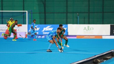 Dominant wins for Indian men’s and women’s teams on opening day of Youth Hockey5s Asian C’ship Dominant wins for Indian men’s and women’s teams on opening day of Youth Hockey5s Asian C’ship