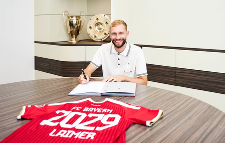 Bayern extends Laimer’s contract through 2029 Bayern extends Laimer’s contract through 2029