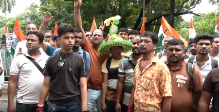 Three Martyrs’ Day rallies in Kolkata today; police on high alert Three Martyrs’ Day rallies in Kolkata today; police on high alert