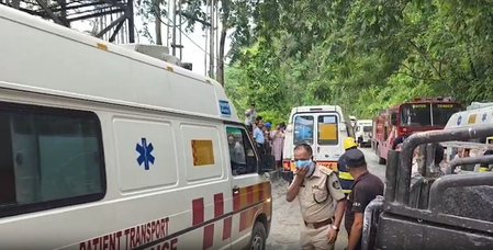 Sikkim tunnel landslide: Seven dead, rescue operation underway Sikkim tunnel landslide: Seven dead, rescue operation underway