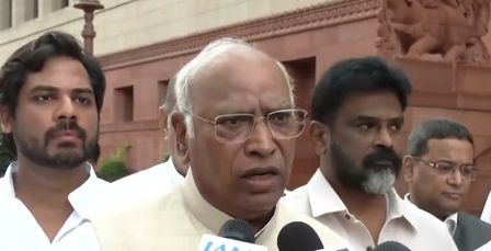 ‘This is democracy?’ Kharge alleges Oppn silenced in Parliament, stopped from raising student issues ‘This is democracy?’ Kharge alleges Oppn silenced in Parliament, stopped from raising student issues