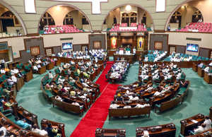 Fiery clashes erupt in MP Assembly over Uniform Civil Code Bill; Cong demands Select Committee referral Fiery clashes erupt in MP Assembly over Uniform Civil Code Bill; Cong demands Select Committee referral