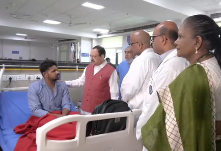 Delhi clashes: Nadda visits RML, Lady Hardinge hospitals, meets injured protestors