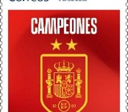 Spain’s postal service honours world champions with special commemorative stamp Spain’s postal service honours world champions with special commemorative stamp