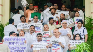Bihar Assembly witnesses uproar after BJP MLA Vinay Bihari alleges attack on his vehicle Bihar Assembly witnesses uproar after BJP MLA Vinay Bihari alleges attack on his vehicle