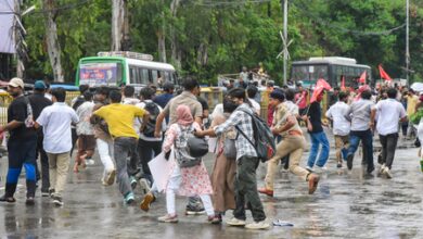 Bihar Legislature witnesses uproar over student lathi-charge; Oppn demands discussion