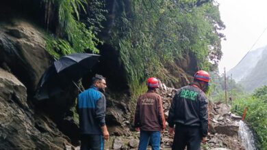 Heavy rainfall alert issued in Uttarakhand; Kedarnath pedestrian route disrupted Heavy rainfall alert issued in Uttarakhand; Kedarnath pedestrian route disrupted