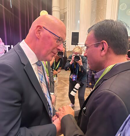 Sport Min Mandaviya meets Scotland’s First Minister John Swinney ahead of CWG 2026 in Glasgow