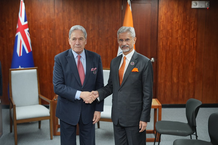 EAM Jaishankar, New Zealand counterpart discuss Indo-Pacific security and maritime cooperation EAM Jaishankar, New Zealand counterpart discuss Indo-Pacific security and maritime cooperation