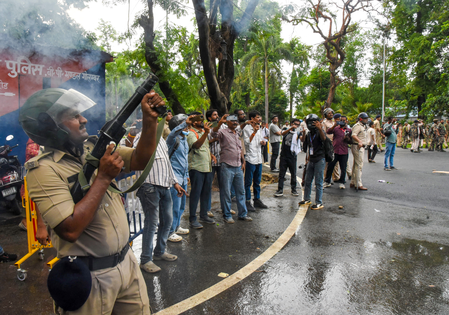 Bihar: Police release photos of 117 suspects after protest violence Bihar: Police release photos of 117 suspects after protest violence