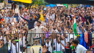 NEET stir row: Delhi Police debunks protester’s ‘death’ rumours, urges public to verify before sharing posts