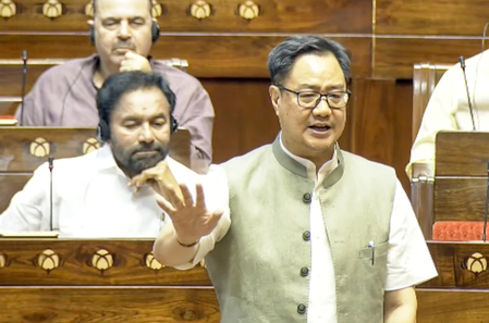 Govt in favour of discussion since beginning, says Kiren Rijiju amid NEET stand-off Govt in favour of discussion since beginning, says Kiren Rijiju amid NEET stand-off
