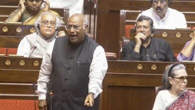 Rajya Sabha adjourned again till 2 pm amid Oppn’s protest on paper leak issue Rajya Sabha adjourned again till 2 pm amid Oppn’s protest on paper leak issue