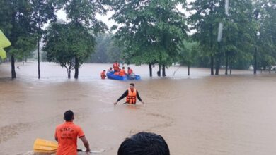 Gujarat deploys ministers, senior officials amid heavy rainfall; Valsad shuts factories for a day Gujarat deploys ministers, senior officials amid heavy rainfall; Valsad shuts factories for a day