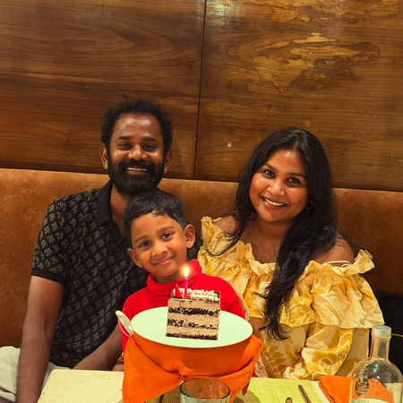 Actor Ramesh Thilak, wife pen adorable birthday greeting to six-year-old son!